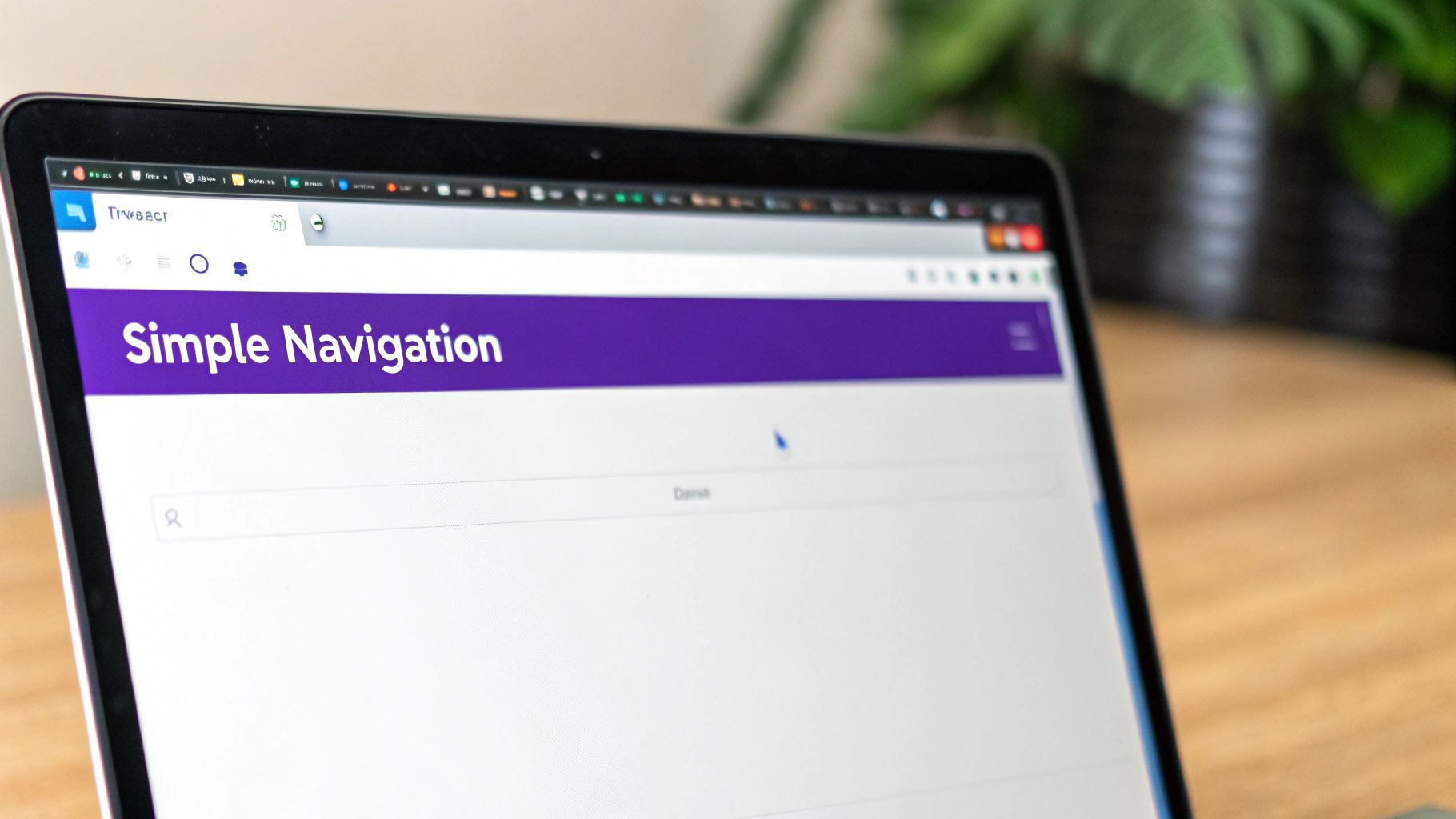 Keep Navigation Simple and Consistent