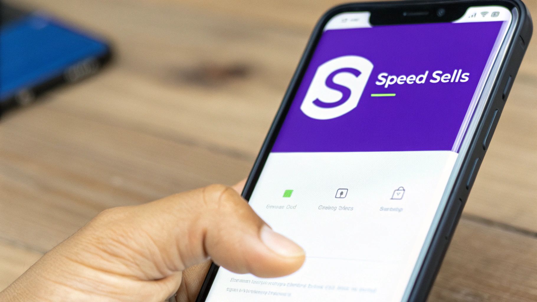 A dynamic image showing a rocket taking off from a laptop screen, symbolizing speed and e-commerce growth.