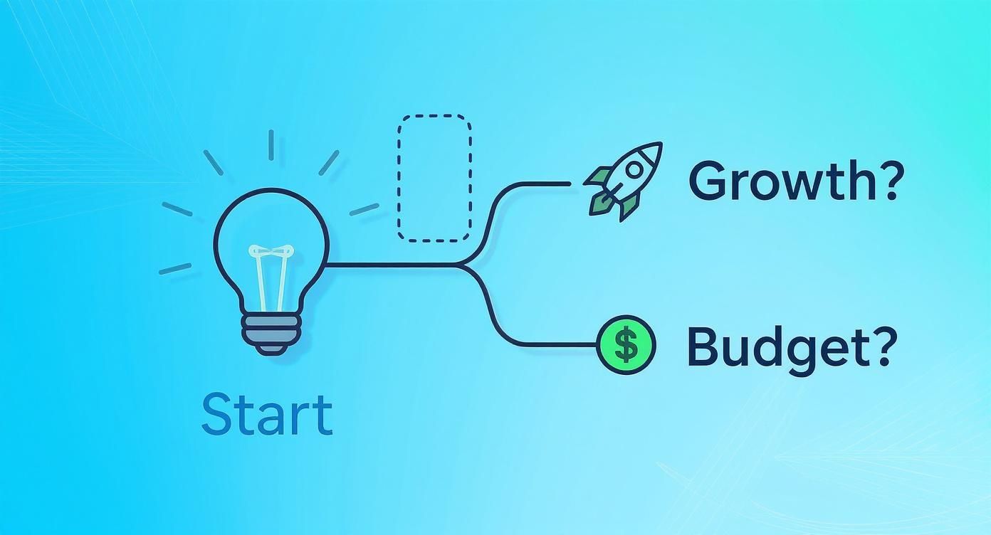 Infographic about ecommerce platform comparison
