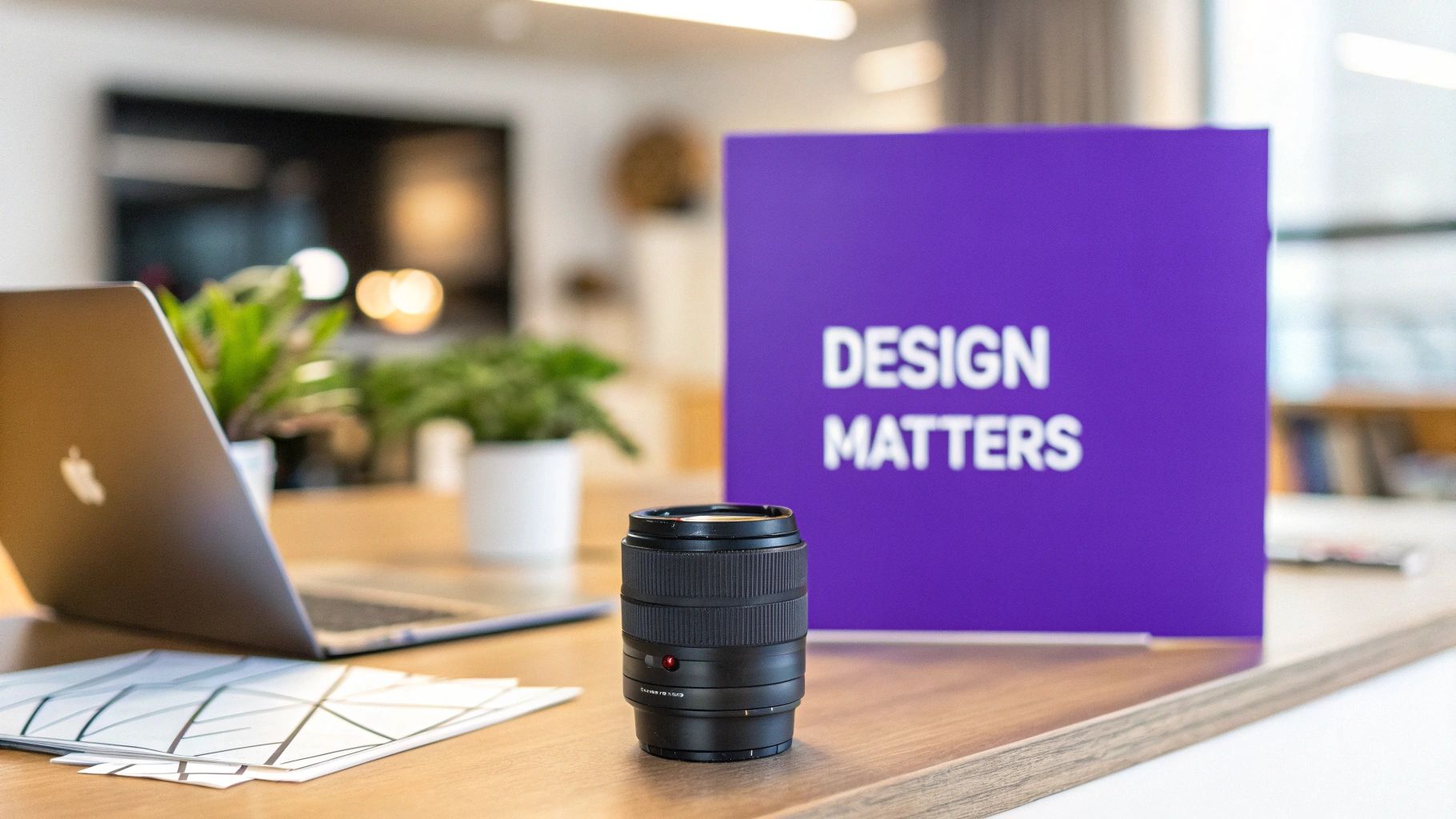 Invest in Professional Design and Visual Quality