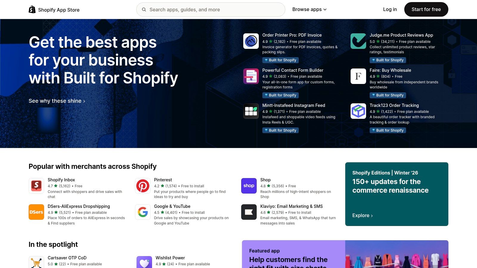 Shopify App Store