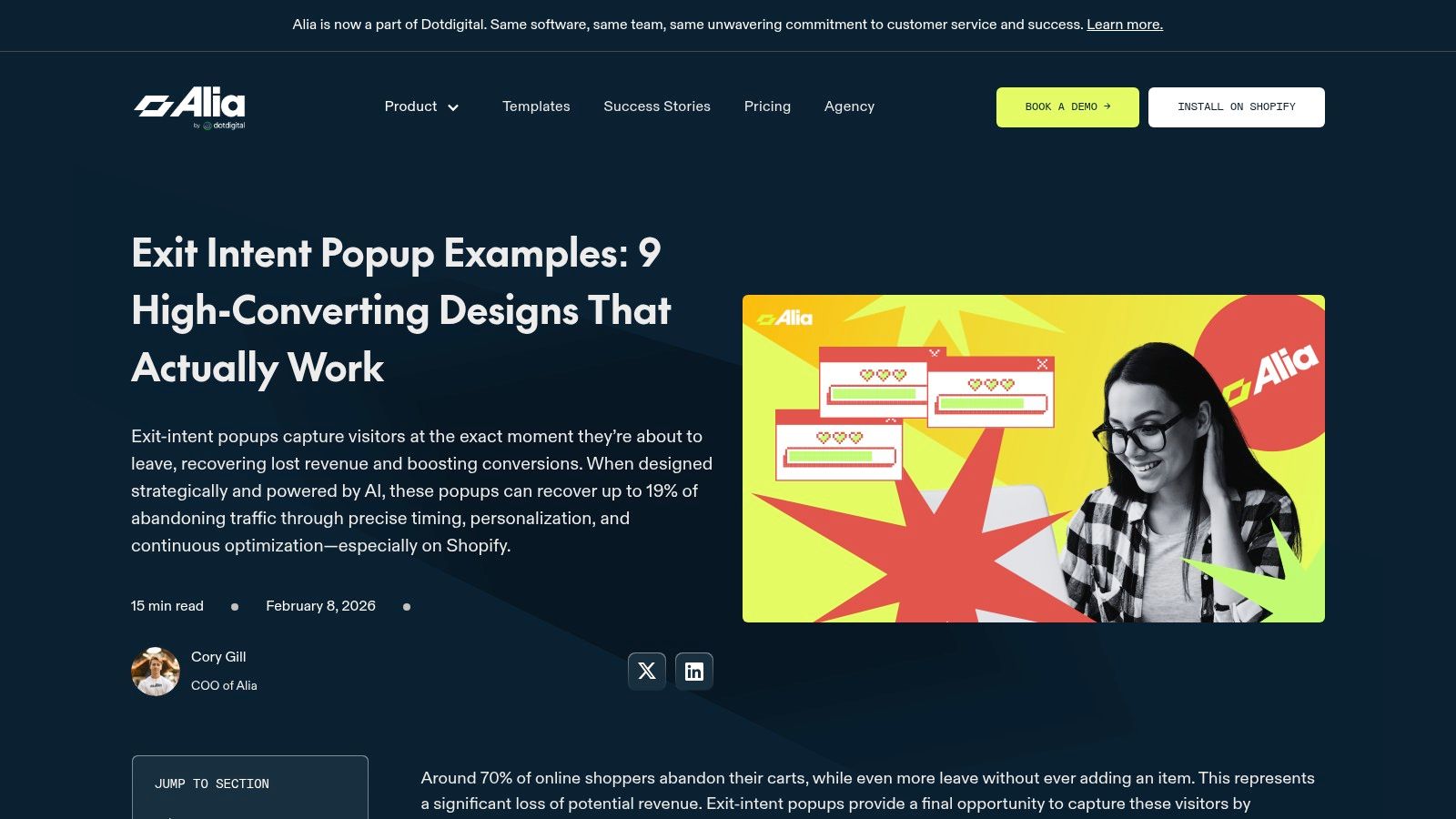 Alia Popups