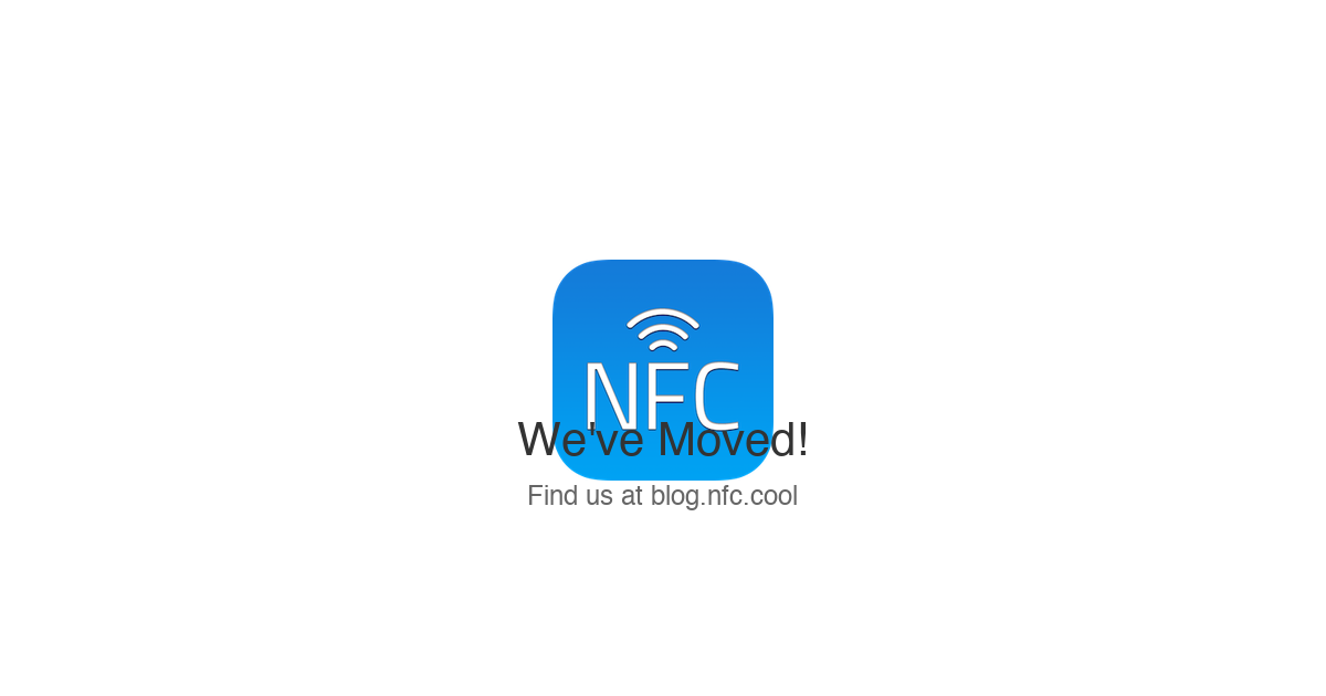 NFC.cool Blog has moved