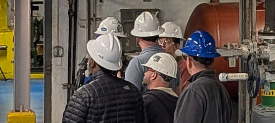 Ohio Boiler License field trip to abandoned power plant