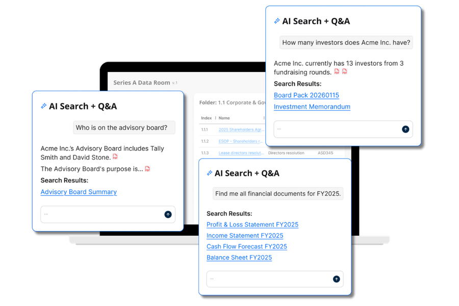 Dashboard mockup