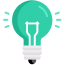 Light bulb icon representing bright ideas and inspiration within Novicate’s innovative VCE tutoring sessions.