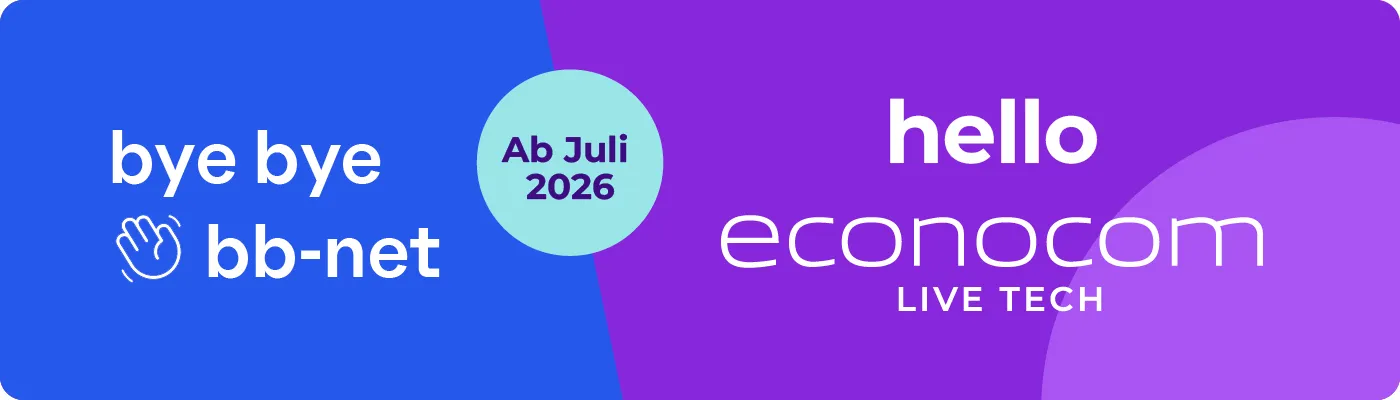 Banner bye bye bb-net hello econocom