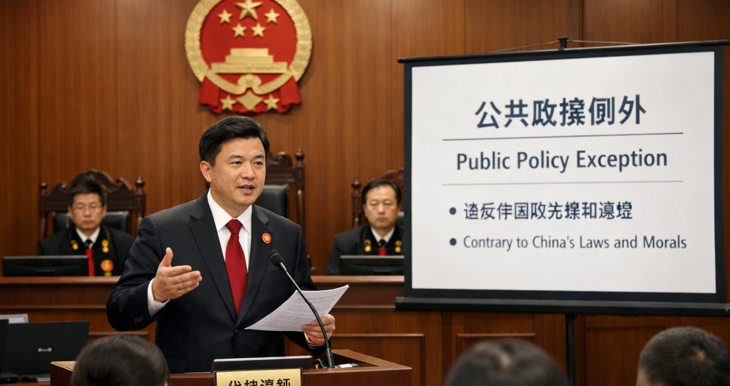 What is the "Public Policy Exception"?