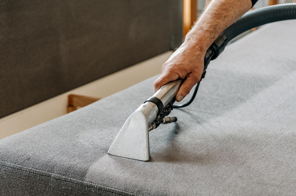 A freshly deep cleaned furniture in a South Lamar home