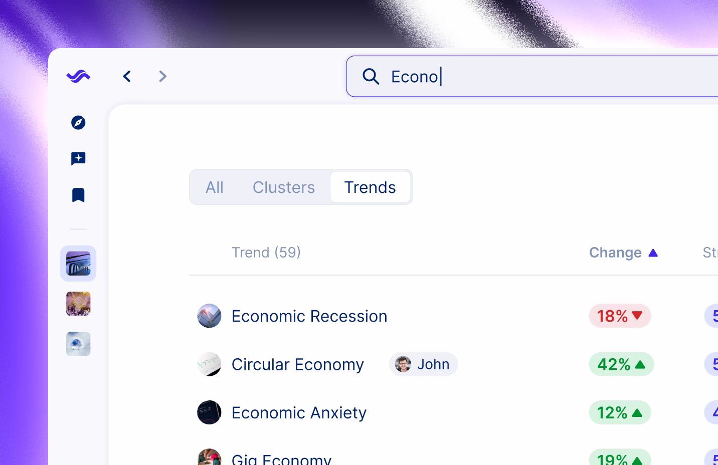 trend board visual