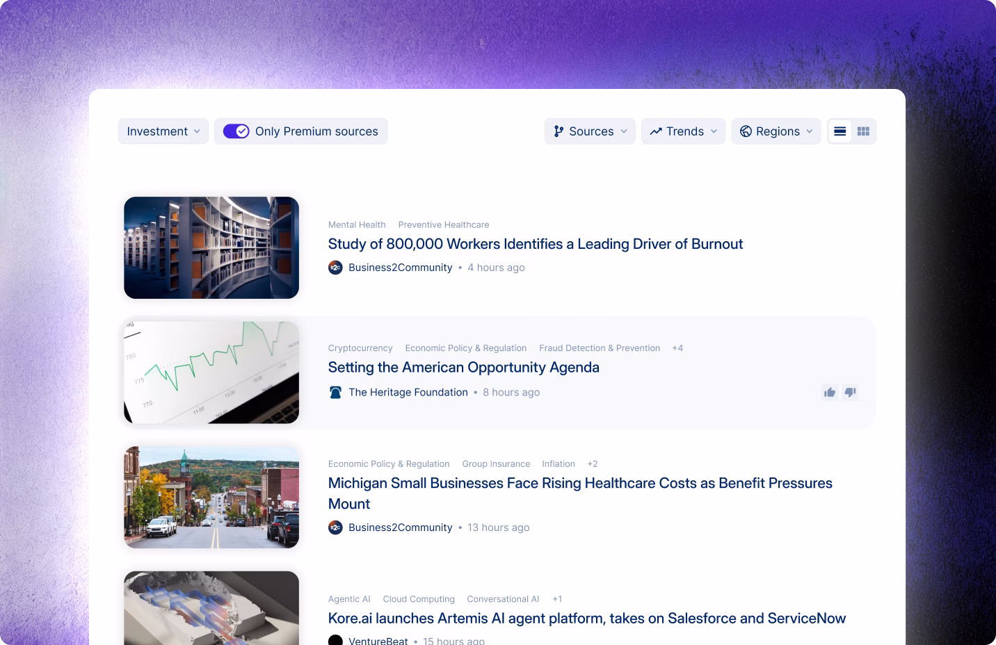 trend board visual