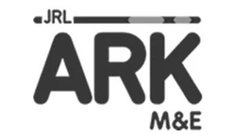 Ark M&E Logo black and white