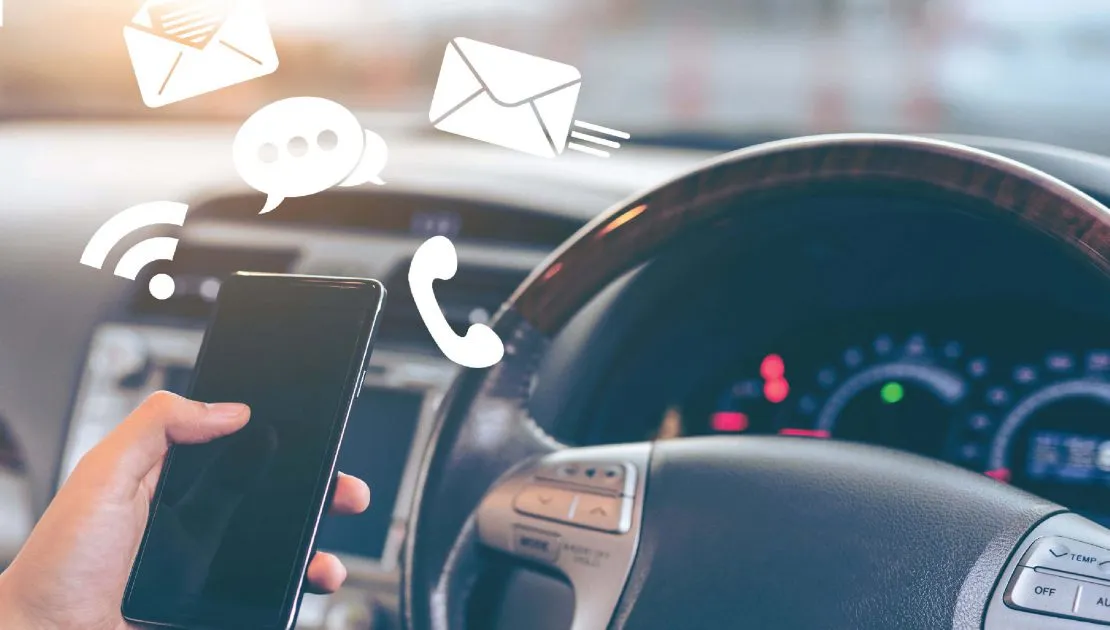 Image shows multiple distraction types