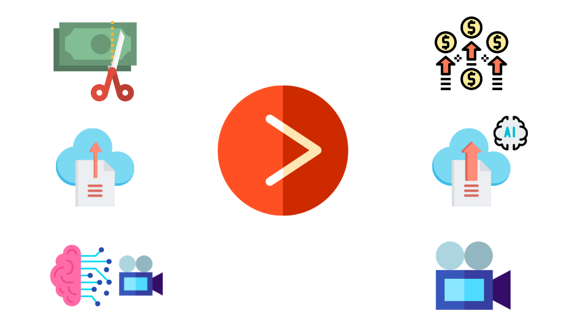 Illustration describing video telematics on the edge