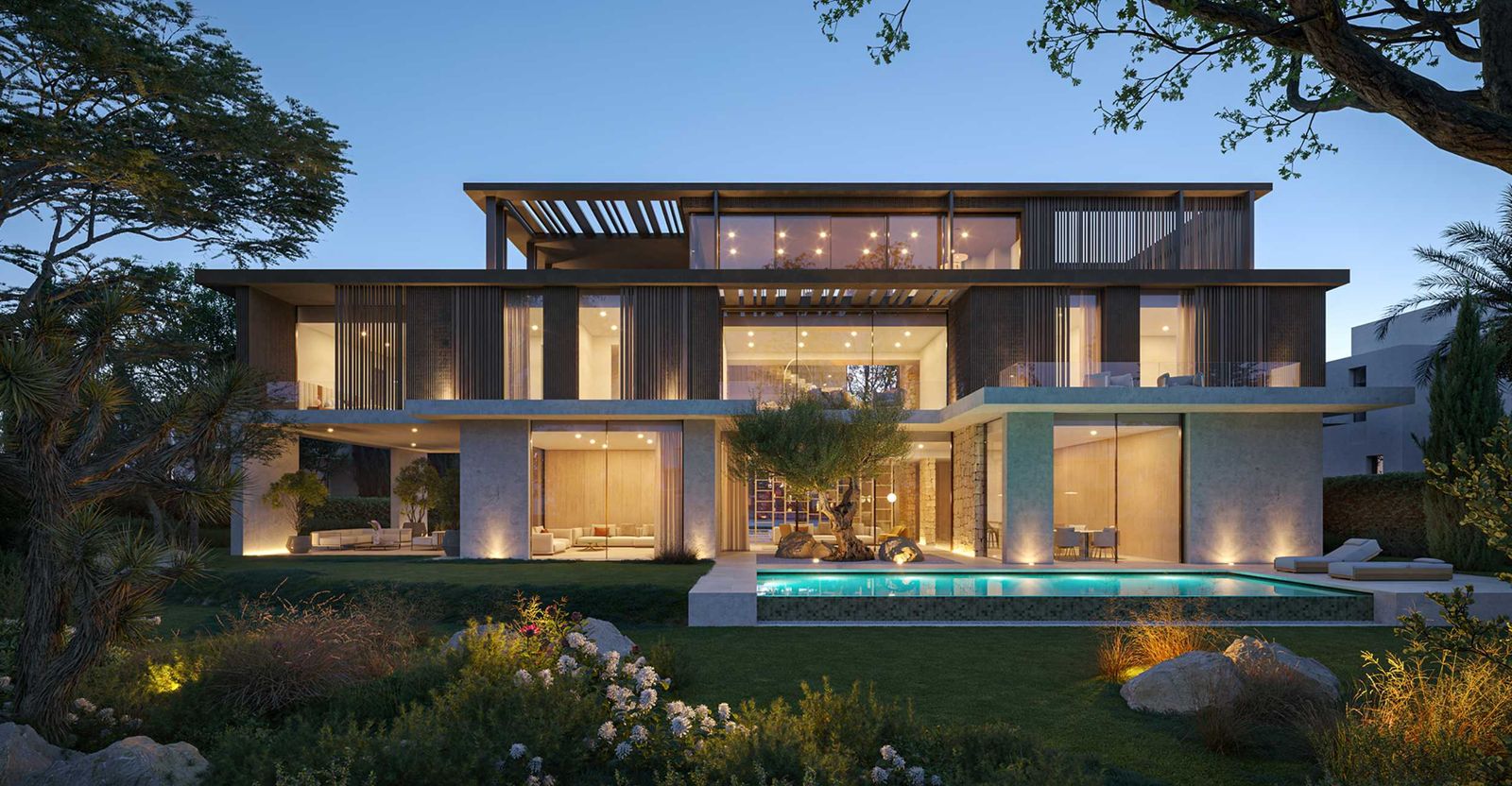 Doğayla İç İçe Modern Villa