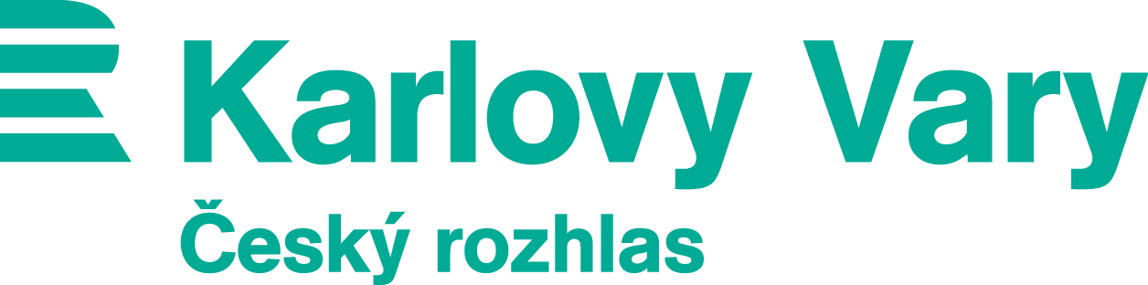 Logo stanice Českého rozhlasu v Karlových Varech.