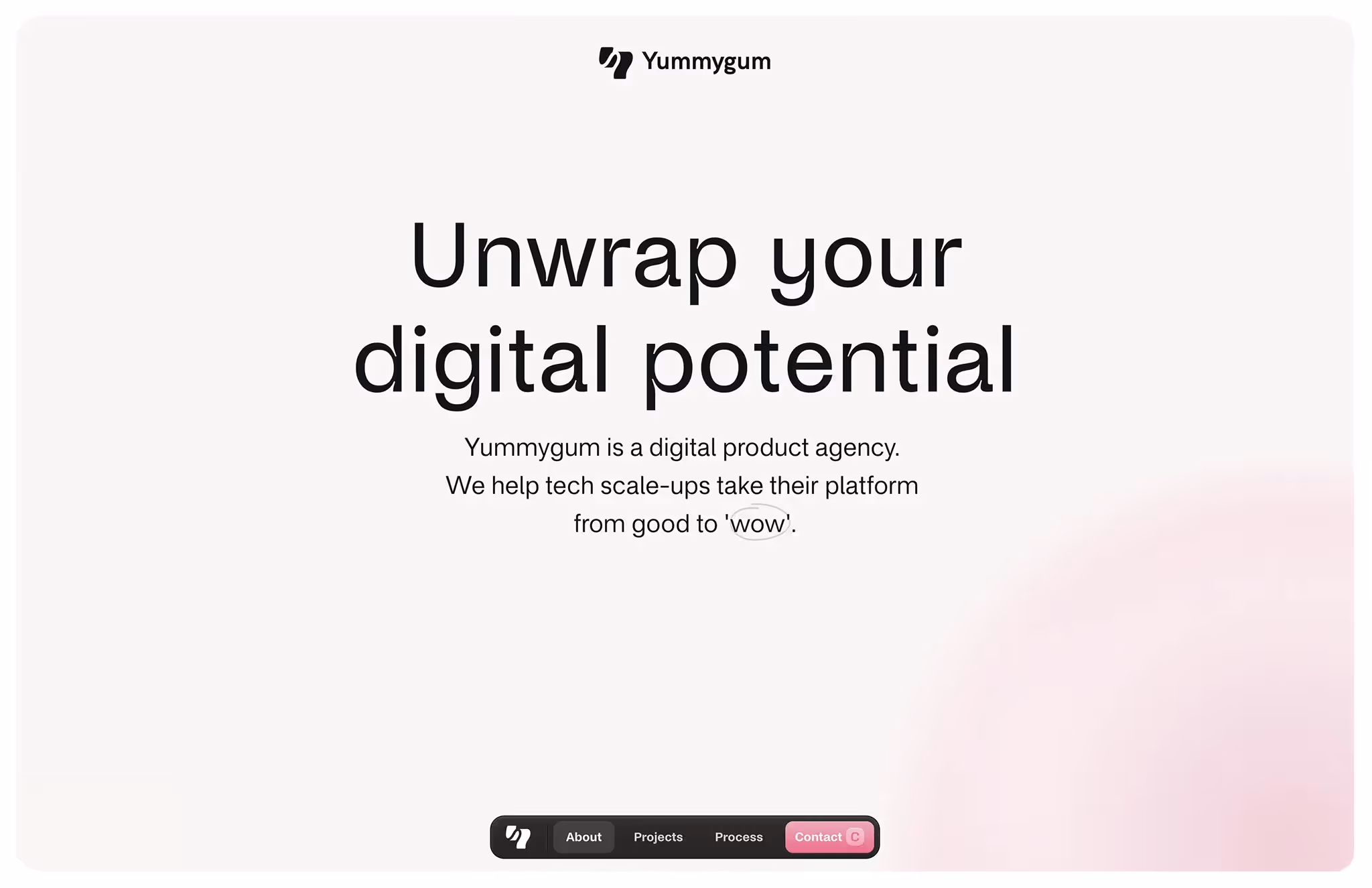 Yummygum is a digital product agency. We help tech scale-ups take their platform from good to 'wow'.