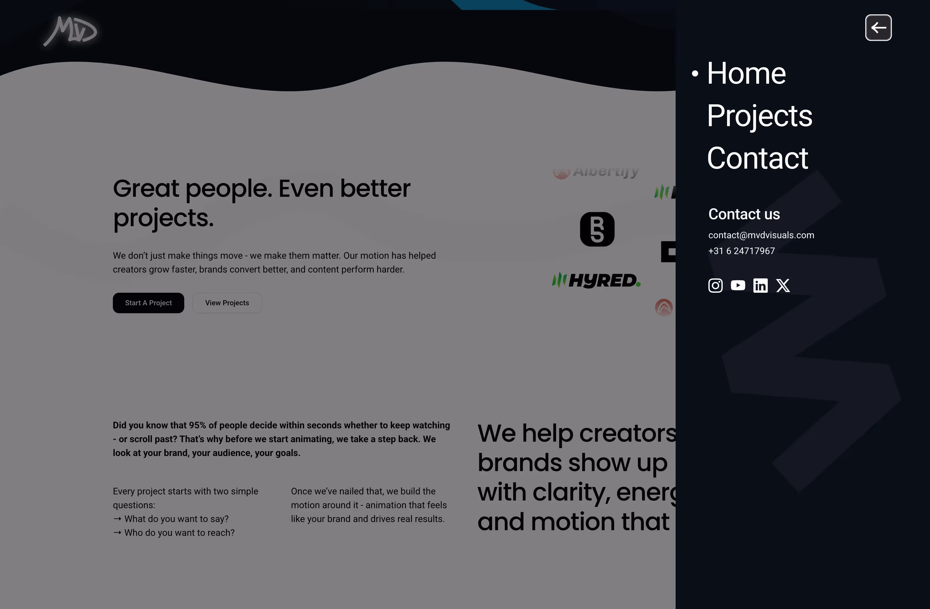 Motion design & animation studio helping brands, agencies & creators grow with explainer videos, animated branding, and visual storytelling that converts.