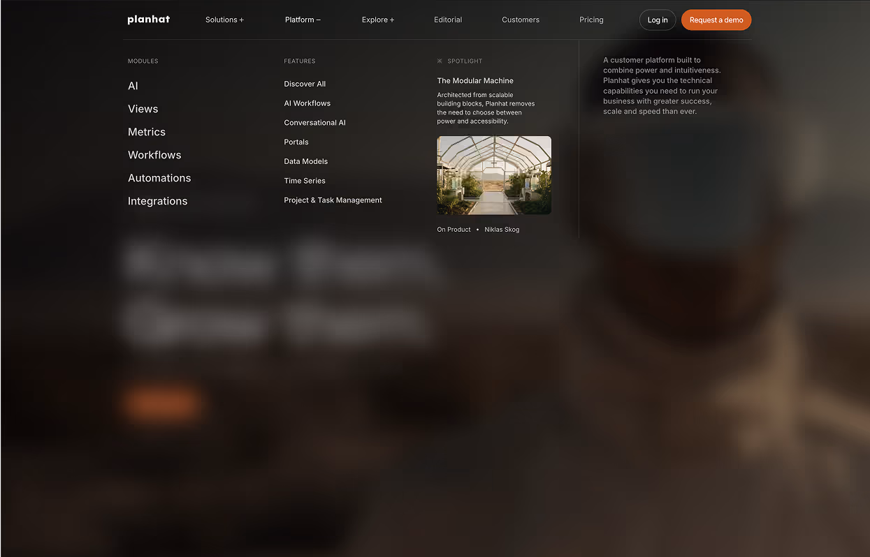 The Customer Platform — The world's most beautiful, flexible and powerful customer success platform.