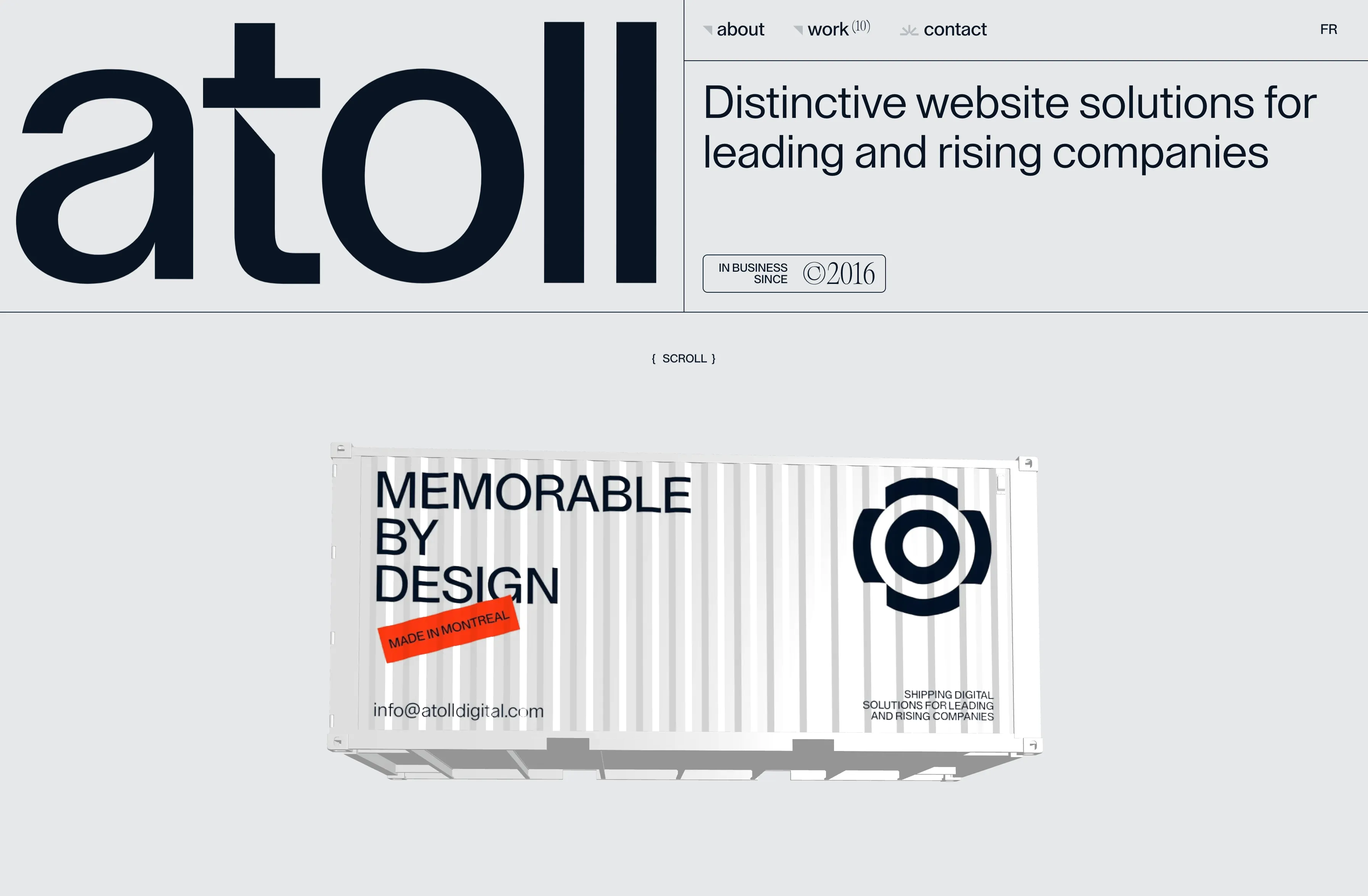 Distinctive website solutions for leading and rising companies