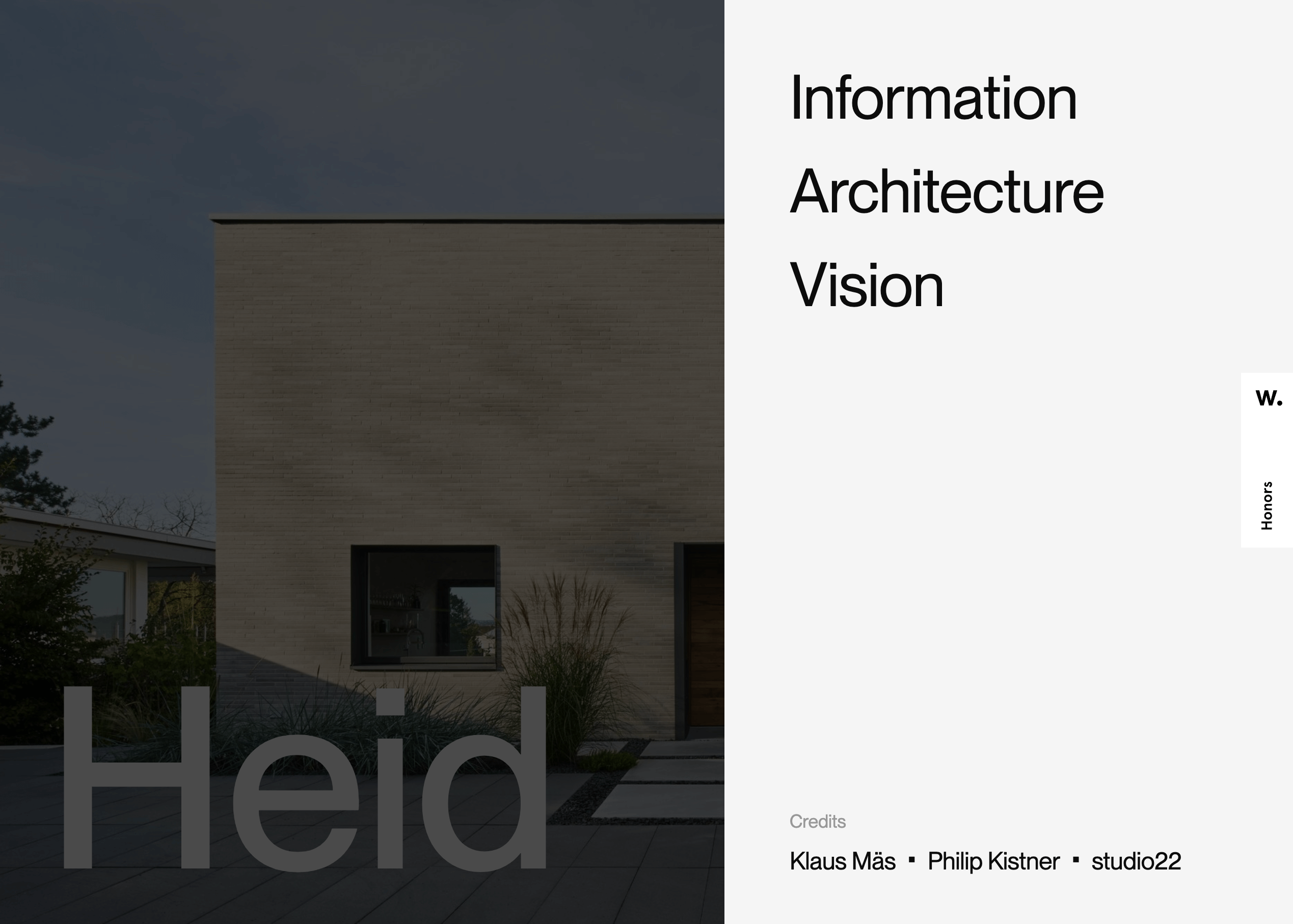 Architecture that inspires. Heid combines modern elegance with functional design.