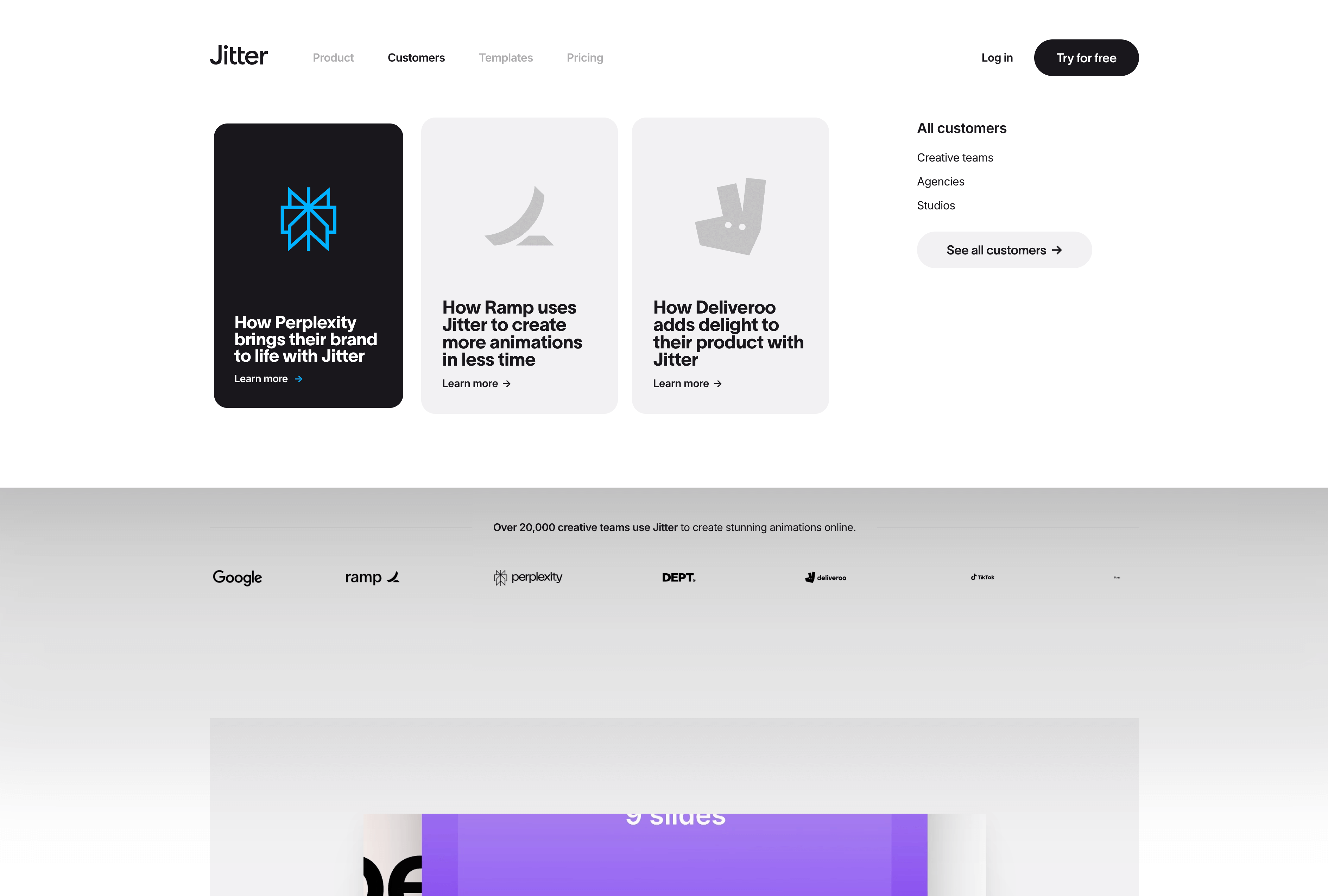Jitter makes motion accessible to every designer, enabling creative teams to collaborate on and deliver engaging animations in record time.