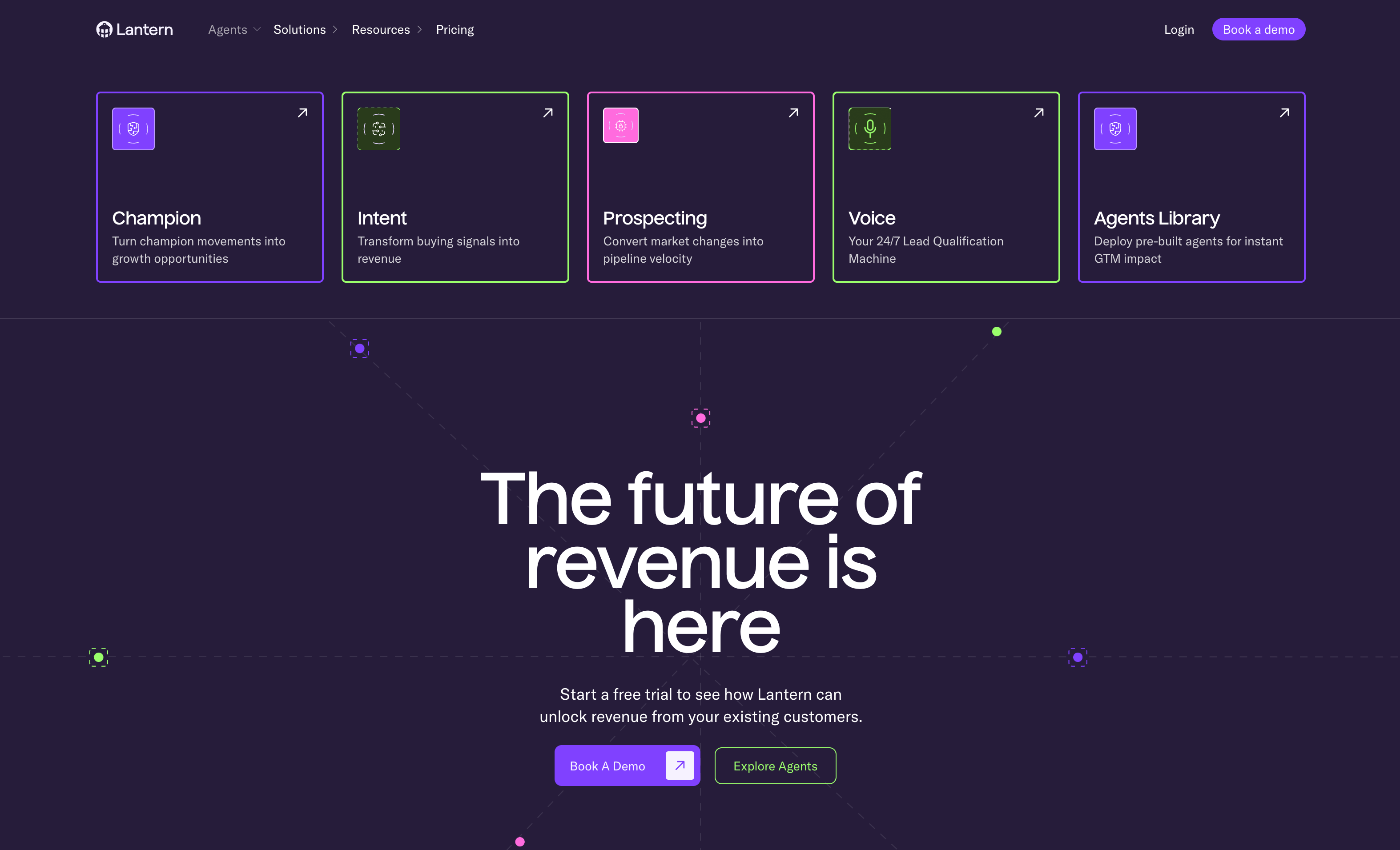 Let AI agents mine your tech stack for revenue signals and transform them into actionable opportunities.