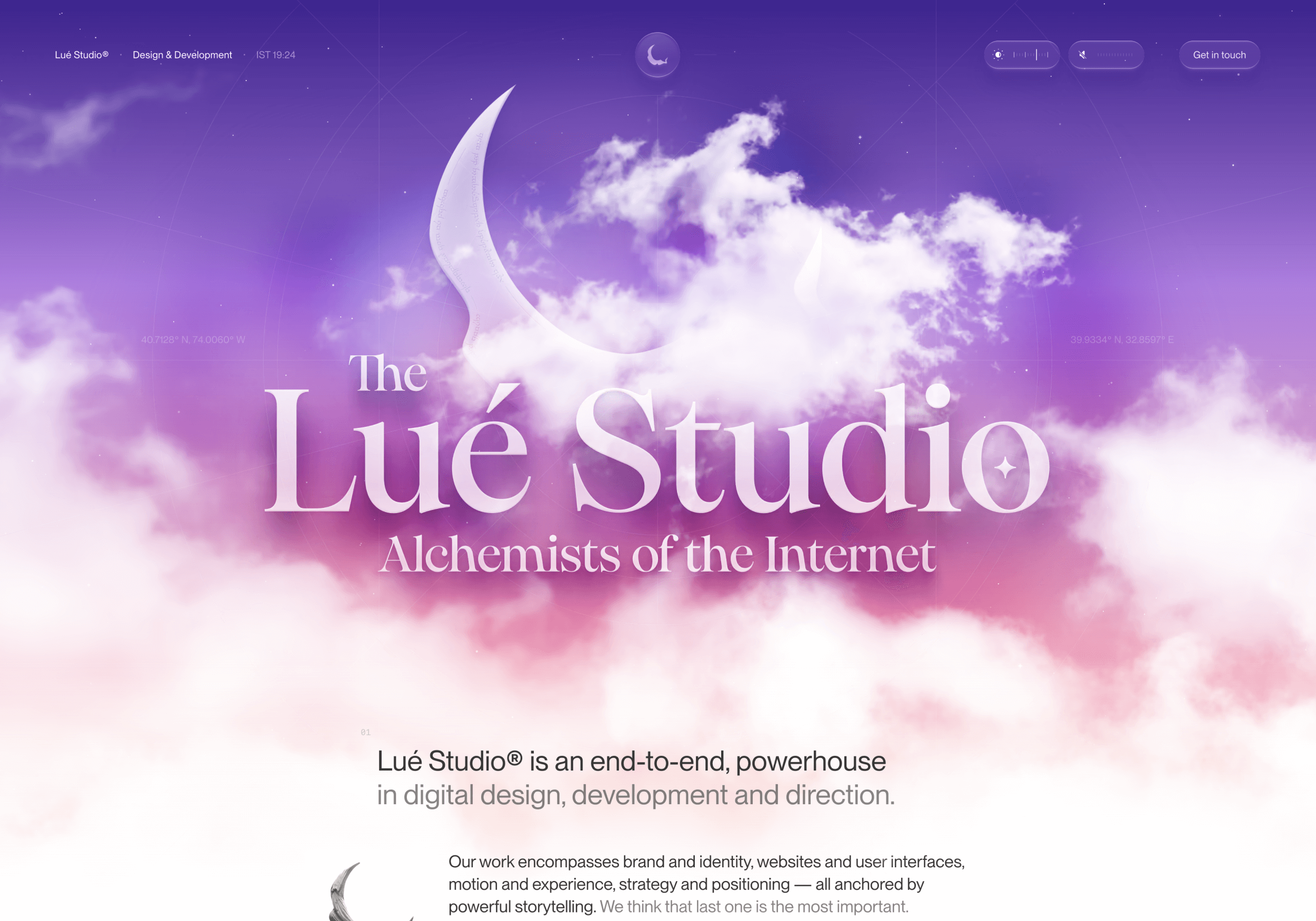 Lué Studio® is an end-to-end, powerhouse in digital design, development and direction.