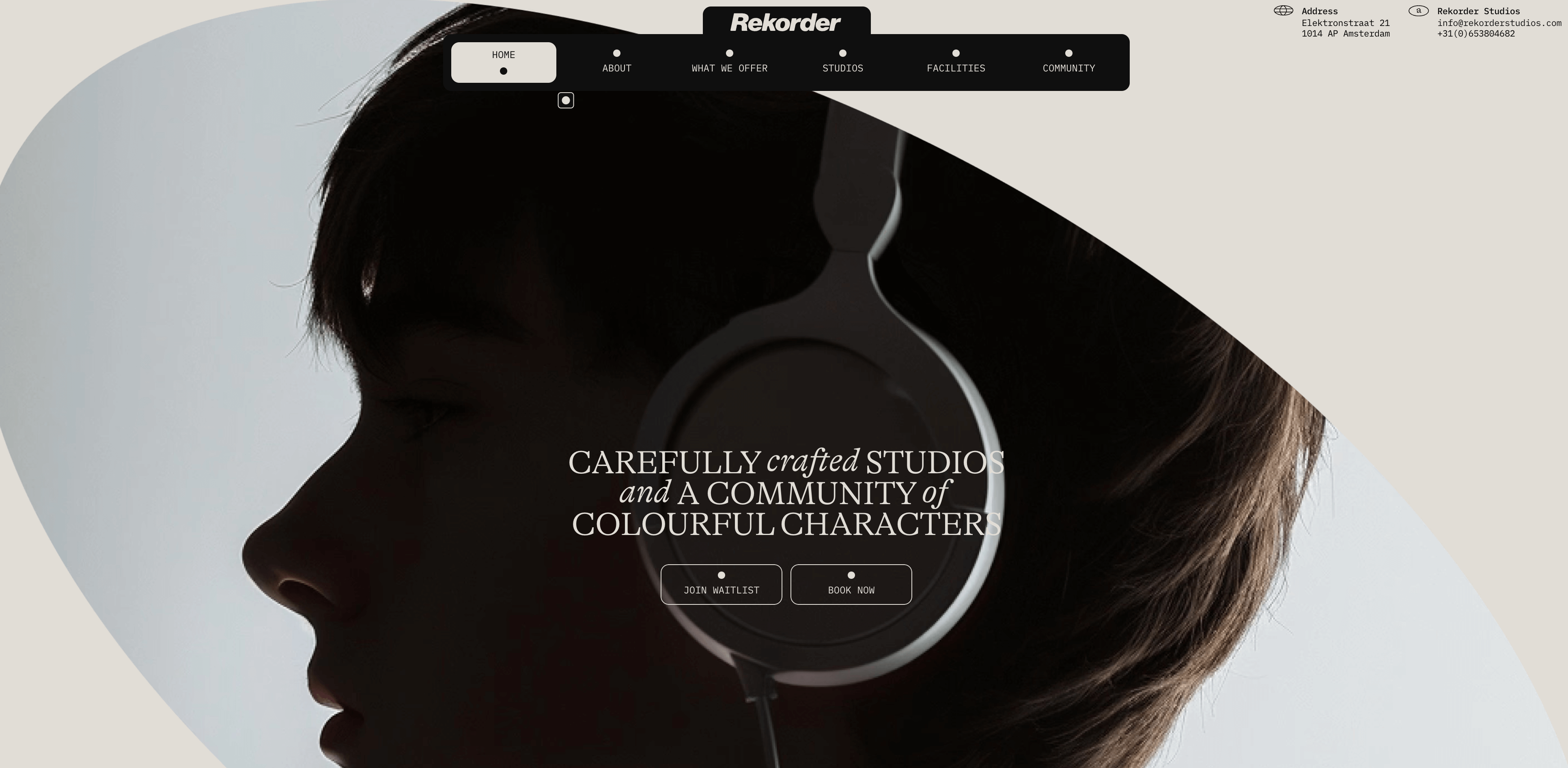 Carefully crafted studios and a community of colourful characters.