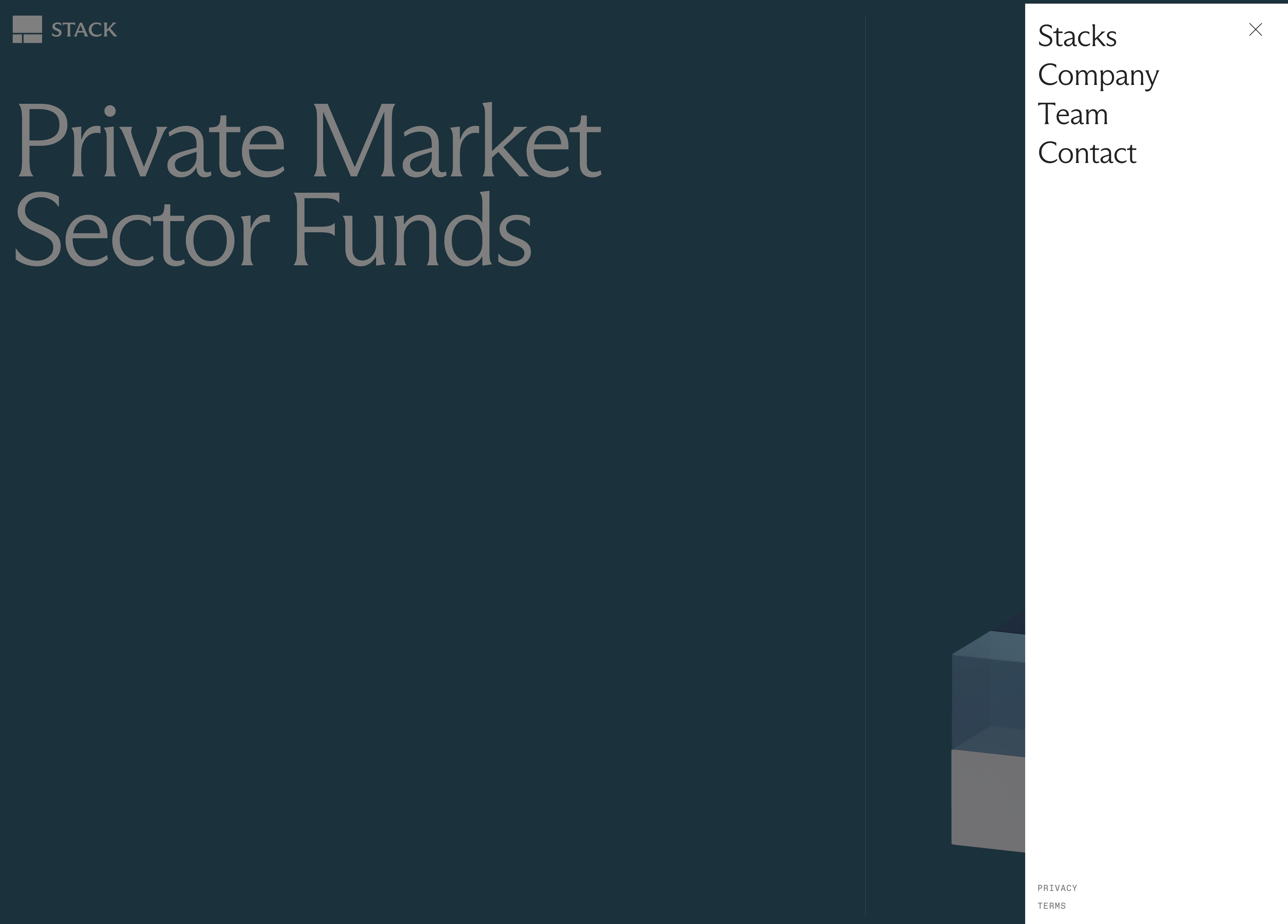 Stack is a multi-product asset manager that offers modular, sector-specific funds — purposefully designed to empower institutions.