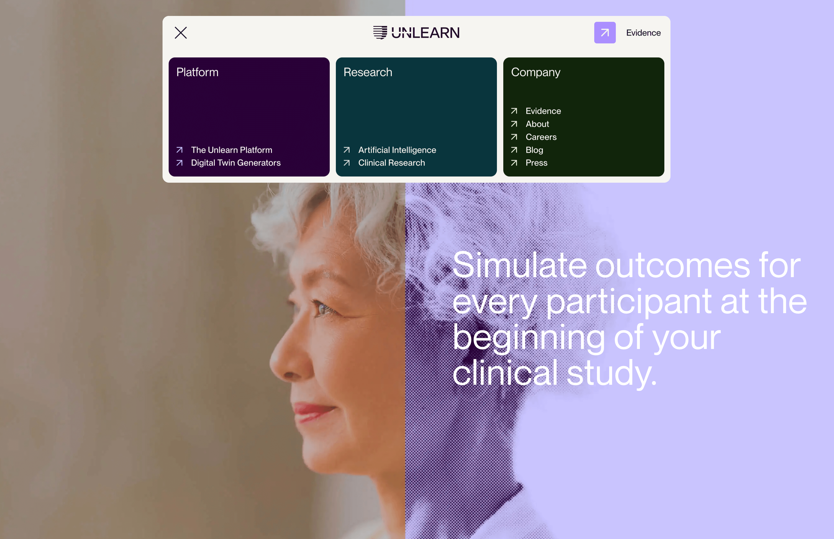 Simulate outcomes for every participant at the beginning of your clinical study.