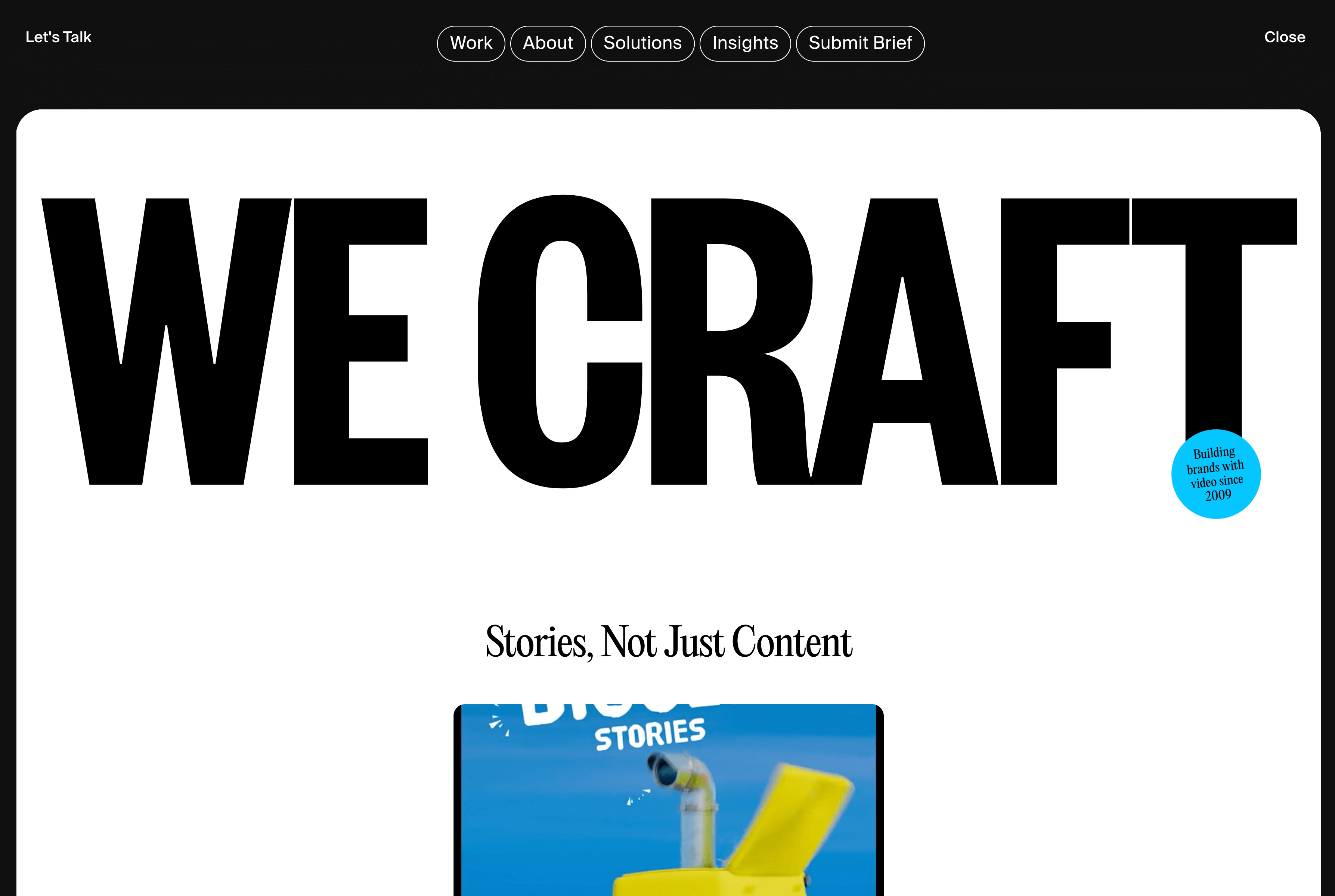 The go-to Australian storytelling studio for global video production and animation.
