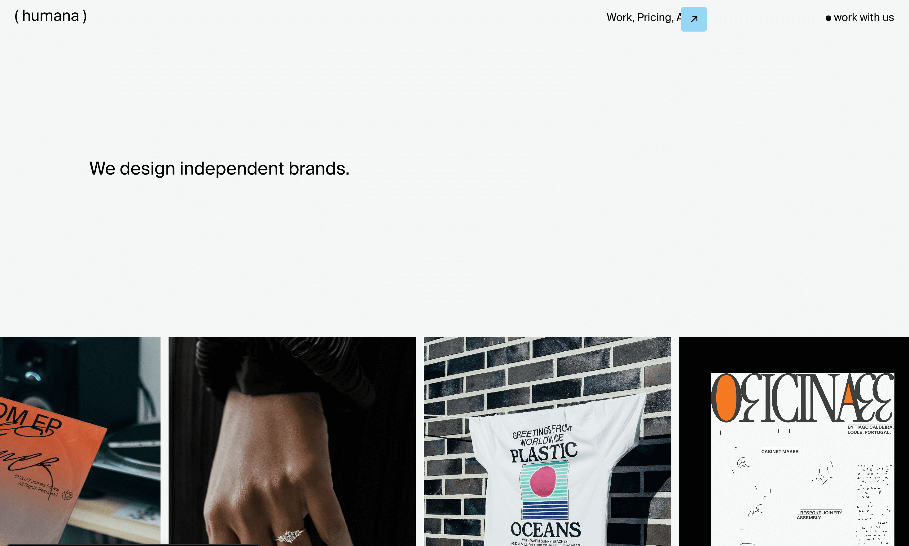We design independent brands. Run by Ana Abreu and Tiago Narciso.