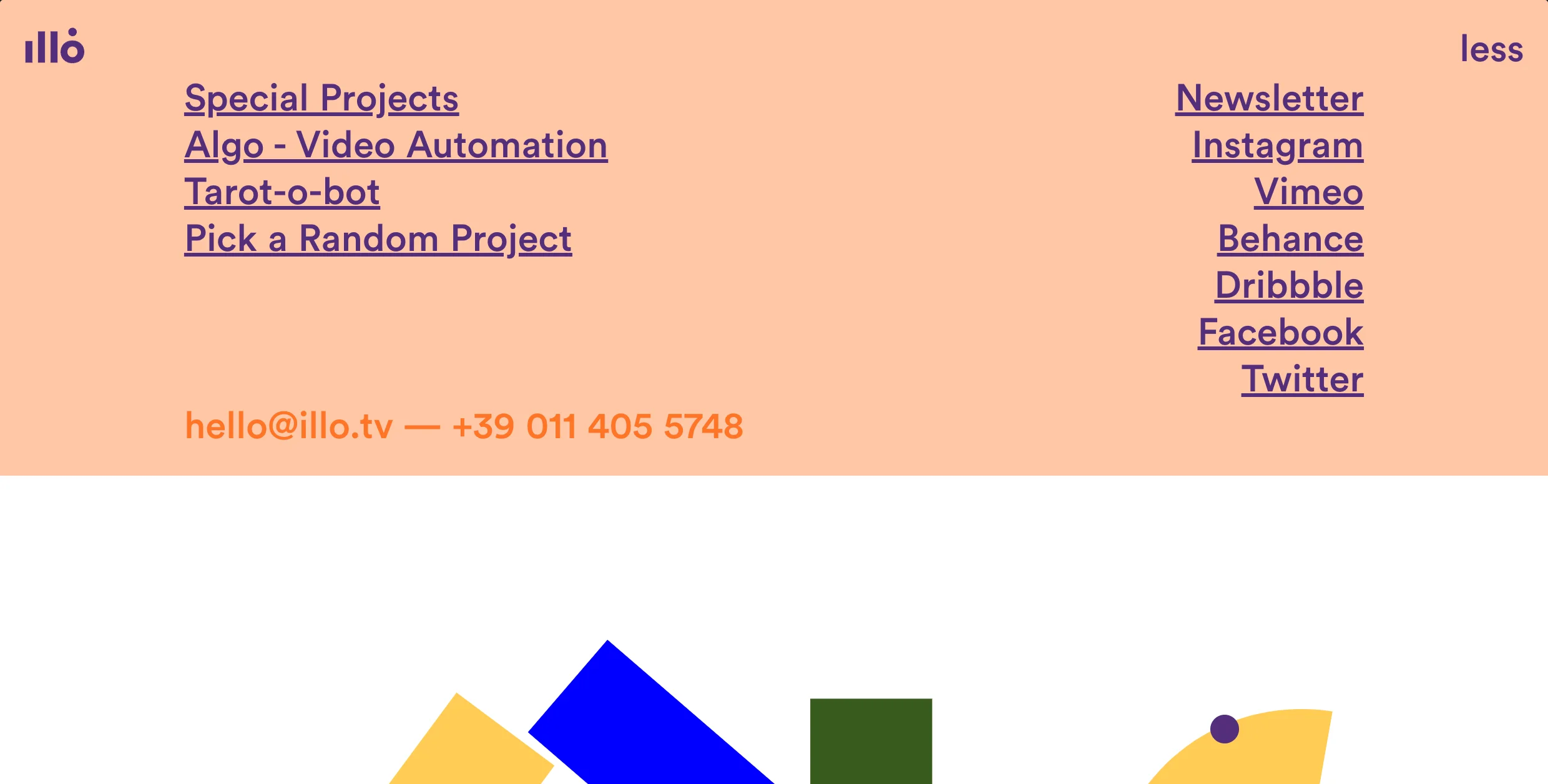 Design studio with focus on motion design, illustration and art direction.