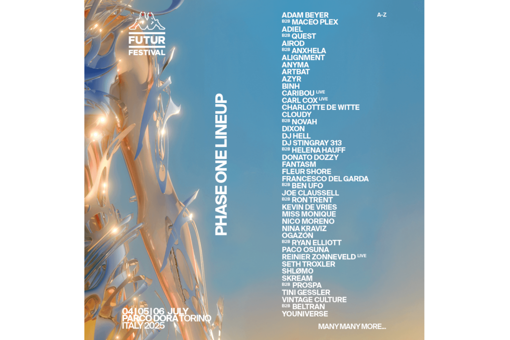 Kappa FuturFestival 2025 phase-one lineup