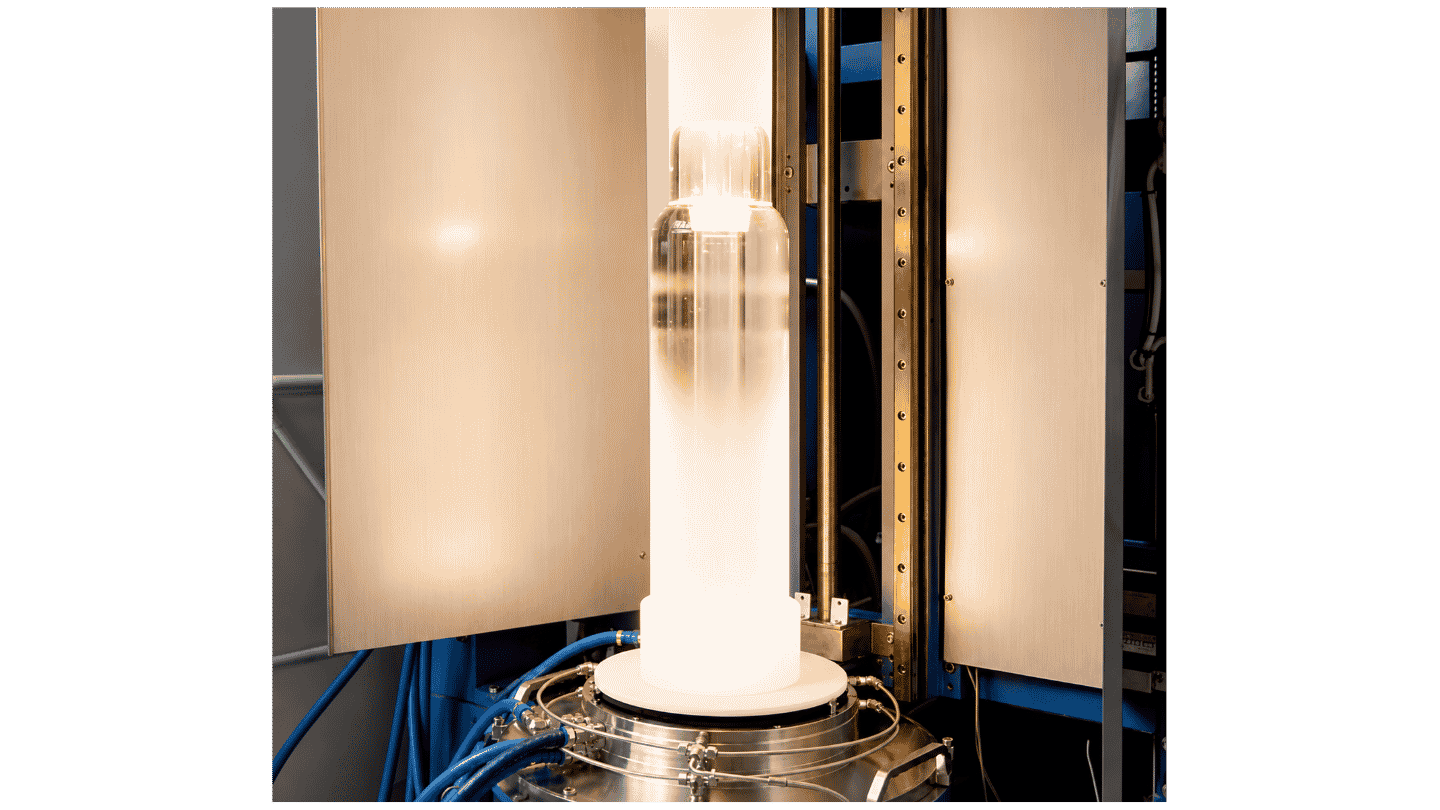 The main image of optical fiber draw tower article.