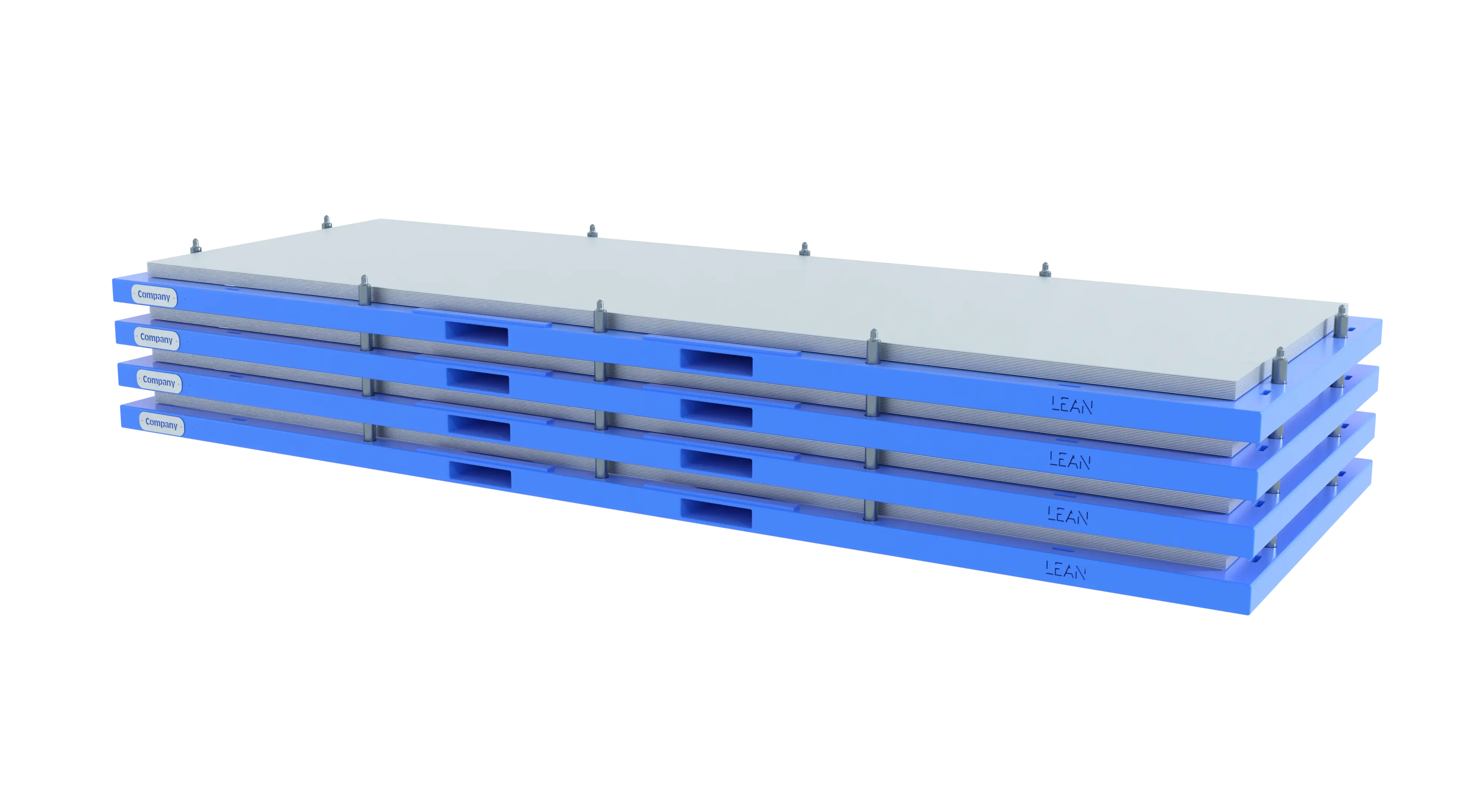 product rendering of LEAN returnable sheet cartridges