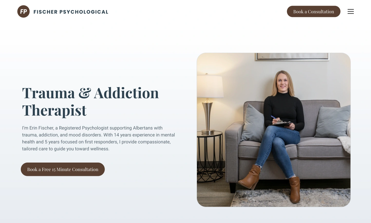 Fischer Psychological website