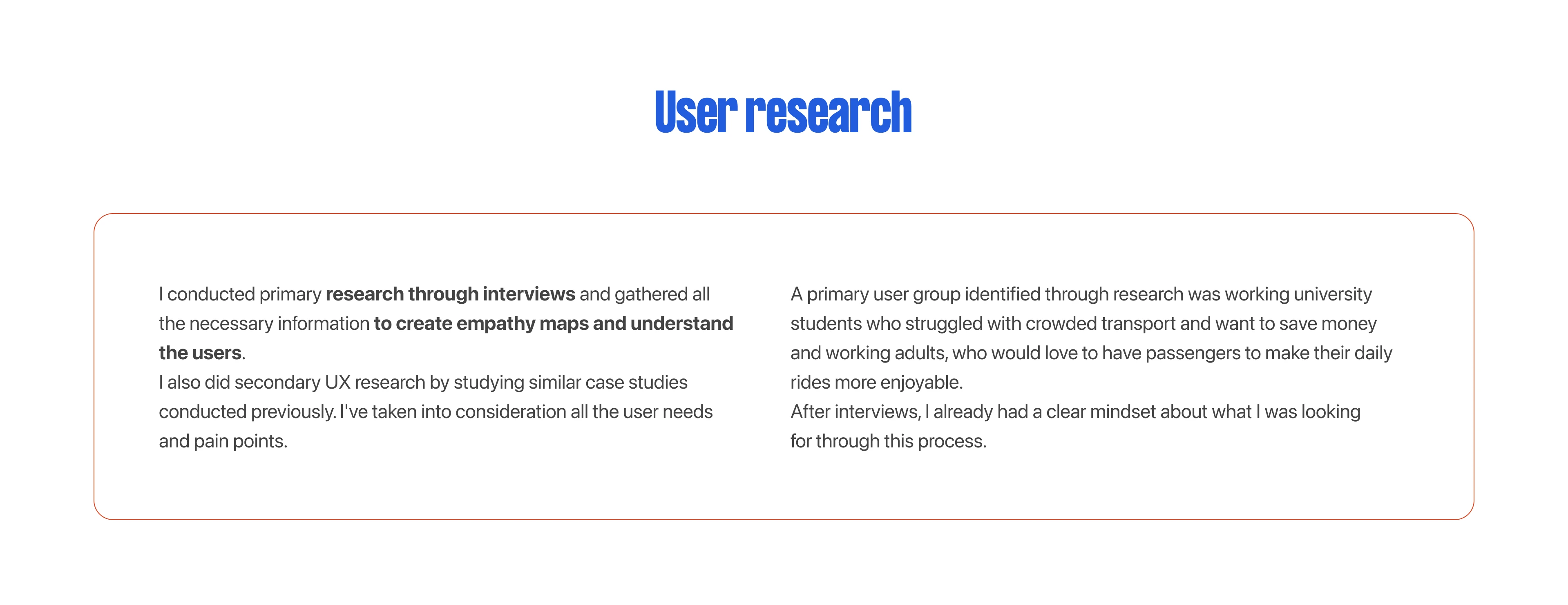 user research
