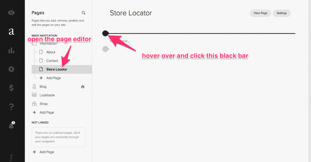 Squarespace Store Locator