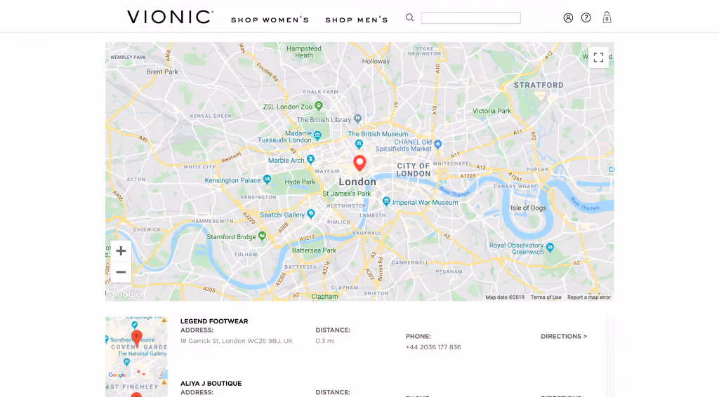 store locator examples