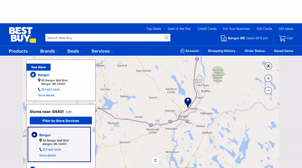 store locator examples