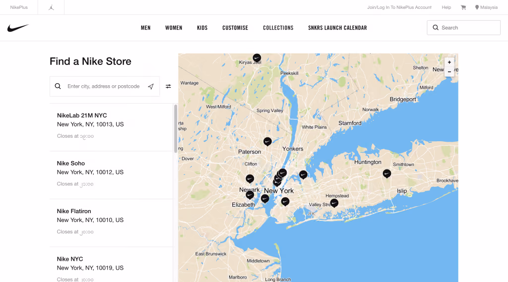 store locator examples