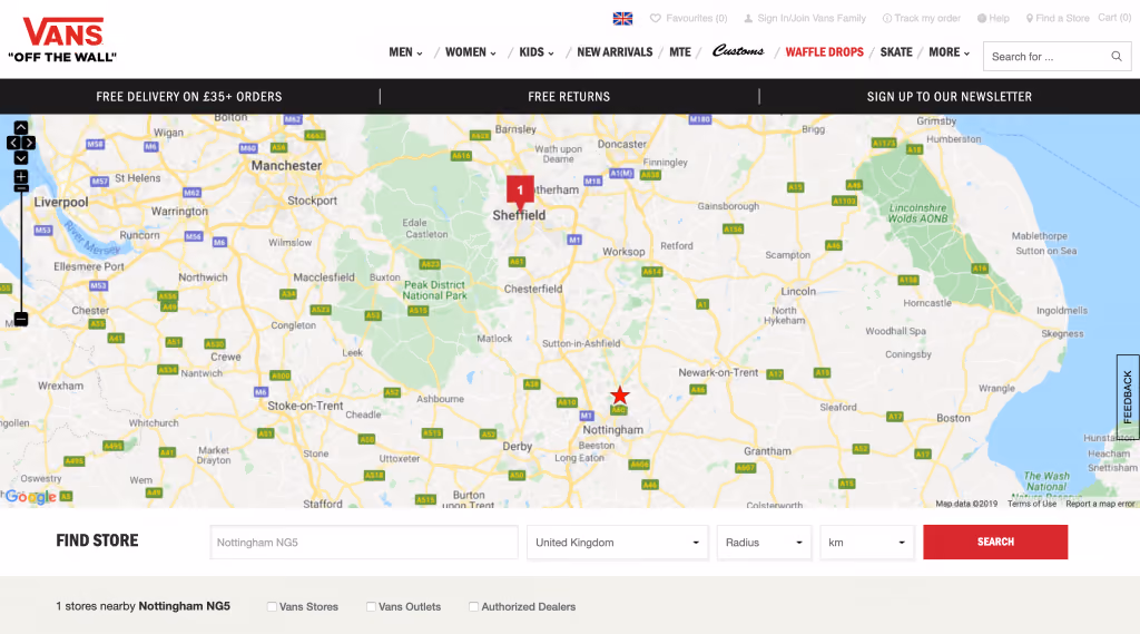 store locator examples