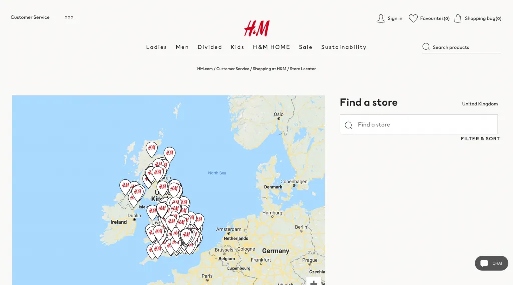 store locator examples