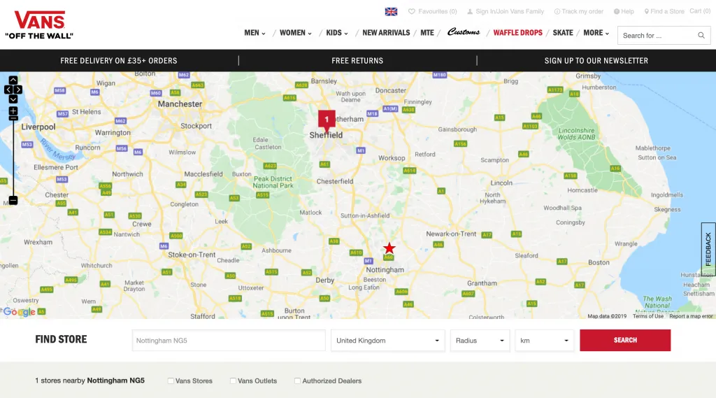 store locator examples