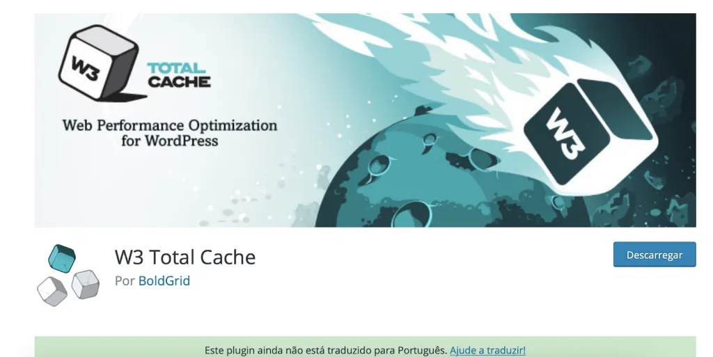 W3 Total Cache Wordpress Plugin