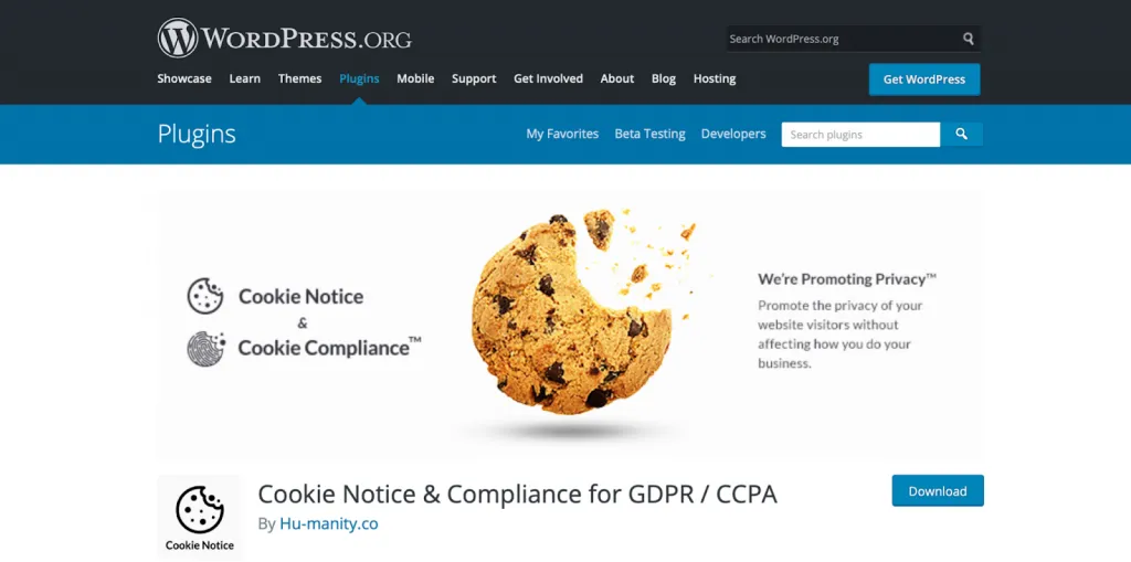 Cookie Notice & Compliance