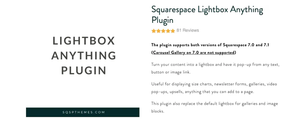 Lightbox Anything Plugin