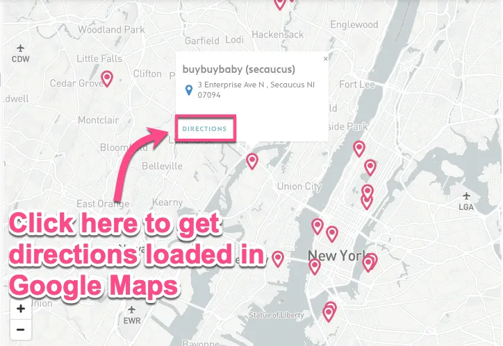 google maps directions